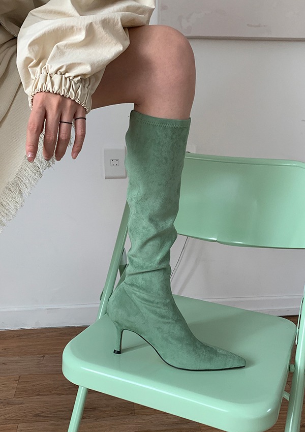 suede socks boots (3color)