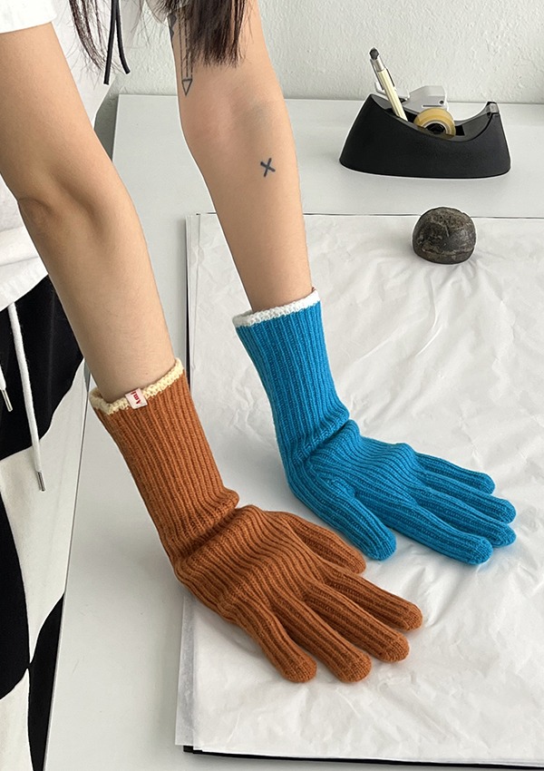 santa gloves (6color)