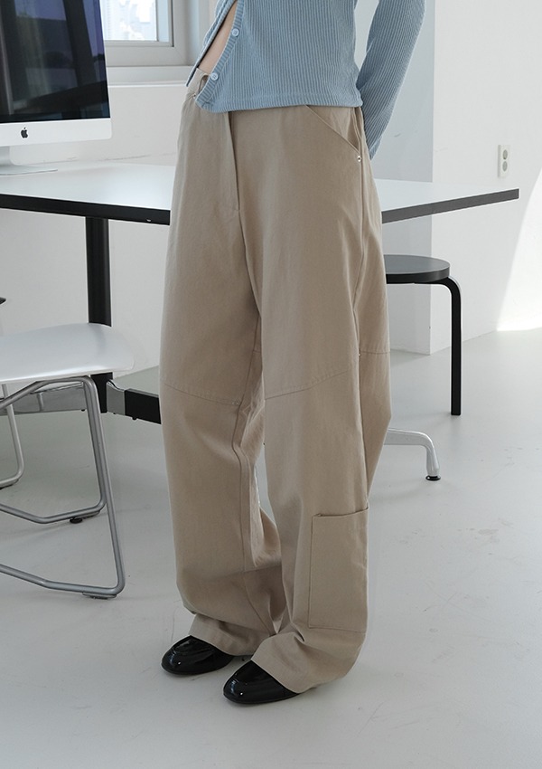 rivet pants (2color)