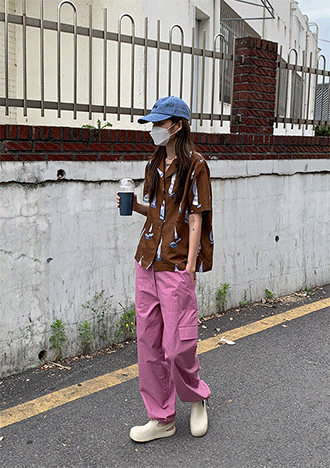 cargo two-way pants (2color)