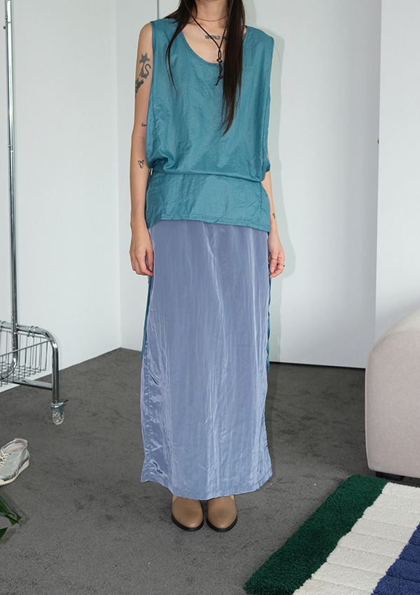 studio silky skirt (3color)